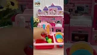 Satisfying With Unboxing & Review Miniature Kitchen Set | ASMR Video no music #asmrroleplay
