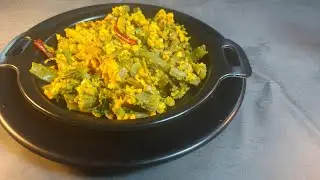 Cluster beans and broad beans fry! Home food