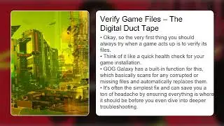 Cyberpunk 2077 GOG Galaxy Not Launching &ndash; Fix