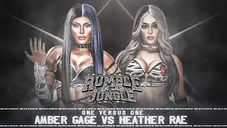 WWE 2K: Эмбер Гейдж против Хизер Рэй — COH Rumble In The Jungle (Промо матча)