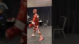 Tony Harrison Shows Off Ring Outfit