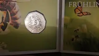 AUSTRIA SILVER 5 EURO COMMEMORATIVE COIN#coin#eurocoins#silverstacking#EURO#sterling#coincollection