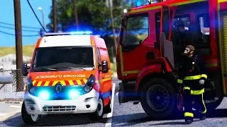 [GTA 5] ON TRANSPORTE EN URGENCE - SAPEURS-POMPIERS | GARDE #7
