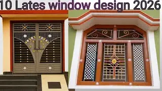Latest window design 2026! न्यू विंडो डिज़ाइन 2026.#aluminium #window #grill #youtubeshort #ytshorts 