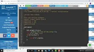 9  Storing and retrieving in an array