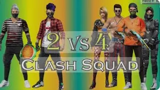 free fire castan match 2 VS 4 best match