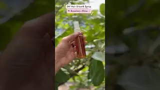 DIY Hair Growth Spray 🔥#rosemary #hairgrowthtips #hairgrowthhack #trendingshorts #trendingreels