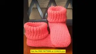 knit baby booties knitting boot cuffs boot toppers knitting pattern
