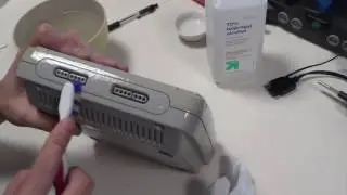 How to clean Nintendo Super Famicom Console