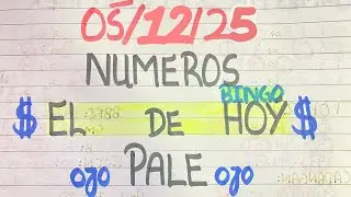 NUMEROS PERFECTO PARA HOY 05/12/25 DE  DICIEMBRE 2025 , NUMEROS PARA LOTERIAS