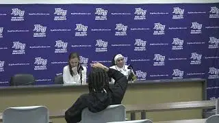 HPU WBB: Win Over Gardner-Webb Postgame Press Conference: Head Coach Banbury, Aaliyah Collins
