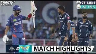 GT vs LSG 30th Match IPL 2023 Highlights | IPL Highlights 2023 | Cricket ipl 2023 highlights today