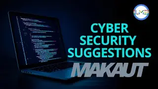 Cyber Security Suggestions | PEC-CS702E | Semester-VII #suggestion
