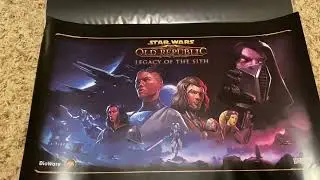 Star Wars: The Old Republic: Legacy of the Sith promo poster (BioWare/EA, 2022)