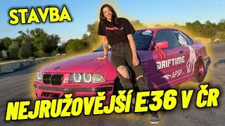 DRIFTterka postavila NEJRUŽOVĚJ&Scaron;&Iacute; E36 coupe