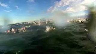 Ironman Melbourne 2013 Swim Course Footage