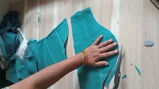 వేరు వేరు కొలతలతో బ్లౌజ్ కట్టింగ్ | 40 హై చెస్ట్, 36 మిడిల్ చెస్ట్ & వెయిస్ట్ | సింపుల్ మెథడ్