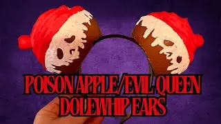 Dole Whip Mickey Ear Tutorial | Evil Queen Poison Apple