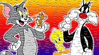 Tom and Jerry & Sylvester and Tweety Puzzle For Kids