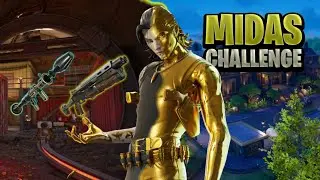 Fortnite Midas Update and Challenge! Showcase of new weapons and challenges! #fortnite #gaming