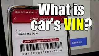 Where is VIN on car? WORKS for any car!