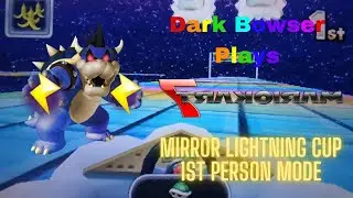 Dark Bowser Plays Mario Kart 7 - Mirror Lightning Cup (1st Person Mode)