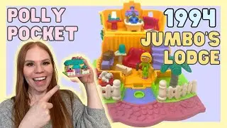 TOY TOUR: 1994 Jumbo's Lodge/Elephant House (Animal Wonderland) | Vintage Polly Pocket Collection