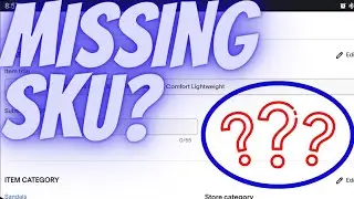 How to get back your missing ebay SKU!  Thank you @ListPerfectlyYT