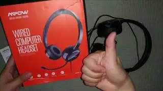 MPOW PA071A Wired Computer Headset | Teacher Amor