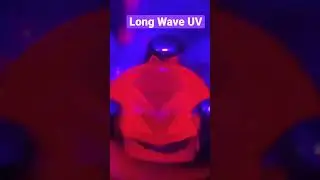 Long Wave UV Ruby Fluorescence #Ruby #gemology #RubyOrigin