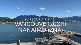 Vancouver to Nanaimo on Seaplane | Harbour Air 1131