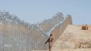 #Cpec #Security   The Fence is being Erected on Gwadar