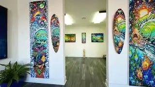 Drew Brophy Art Gallery in San Clemente, California - Drone Footage