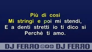 Più di così Mina  KARAOKE