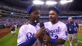 CLE@KC: Dyson and Colon on big comeback victory