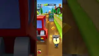 My friend play talking Tom gold run (speed x2)