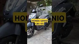HONDA GENIO 2024 - TIPE CBS ISS #hondagenio #hondamotorcycles #motorhonda #youtubeshorts