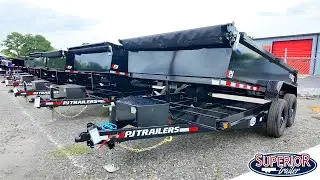 NEW 2026 PJ Trailers D7 7x14 Dump 14K Dump Trailer | SHOWCASE