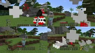Minecaft weapon  Throwing knife and  throwing TNT