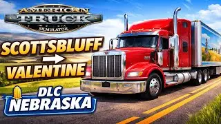 🚚[AMERICAN TRUCK SIMULATOR] JE DÉCOUVRE LE DLC DU NEBRASKA TRAJETS 05 4K60 FR (PC)