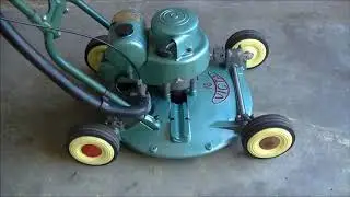 Vintage victa18 2 stroke lawn mower