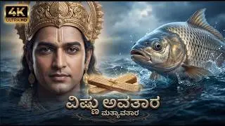 Vishnu Avthar Episode 1|ಮತ್ಸ್ಯಾವತಾರ – ವೇದ ರಕ್ಷಣೆಯ ದಿವ್ಯ ಕಥೆ |Cinematic Mythology #vishnuavtar