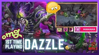 First time trying to play Dazzle in DOTA 2. seems like he would be a pretty good support-carry.