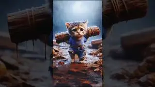 Little cat house 🏠| #animal #shortvideo #youtubeshorts #shorts #cat #rabbit #house  #littleanimal 🐱🐱