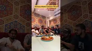 Mumbai me sabse best platter n thaal at Al Ayamna Restaurant Jogeshwari West