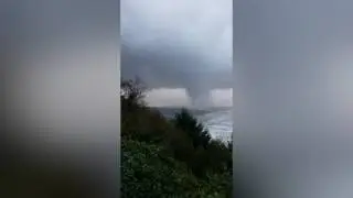 Tornado in Manzanita Oregon
