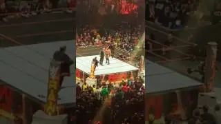 Goldberg jackhammer's Rusev (botch included)