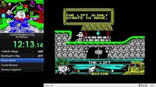 Crystal Kingdom (ZX Spectrum) All Perfects (no password) Speedrun 20:19 (World Record)