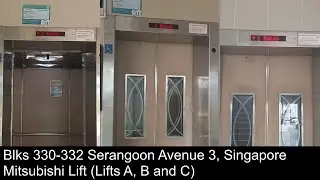 Blks 330-332 Serangoon Avenue 3 - Mitsubishi Lift (Lifts A, B and C)