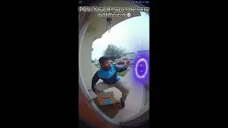 POV: Your delivery arrives but something's not quite right 😱✨I watched this 5 times
